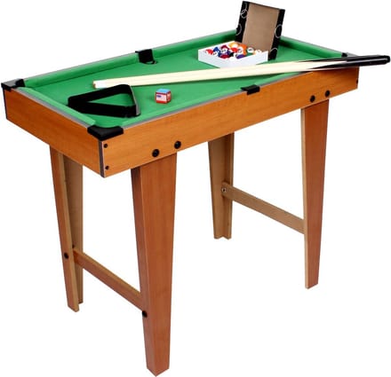 Merco - Pooltafel Biljart - Mini 69 - Hout met tafelpoten