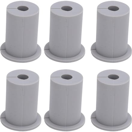 Kit de Passage de Câbles Ethernet 6 Pièces Apparence Améliorée Silicone Câble Passe-Mur Œillet pour Mur de 1 Pouce