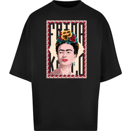 T-shirt Merchcode Frida Kahlo - Frame one Huge