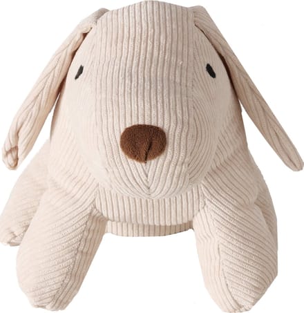 Deurstopper hond zittend crème rib Boltze