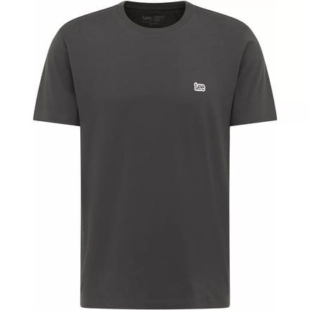 Lee Patch Logo T-shirt Met Korte Mouwen Grijs 2XL / Regular Man
