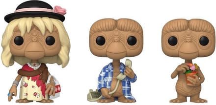 ET. déguisé, en robe et avec fleurs Pop exclusif aux États-Unis ! paquet de 3