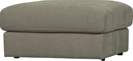 vtwonen Family Hocker - Geweven Stof - Grijs - 43x90x98 cm