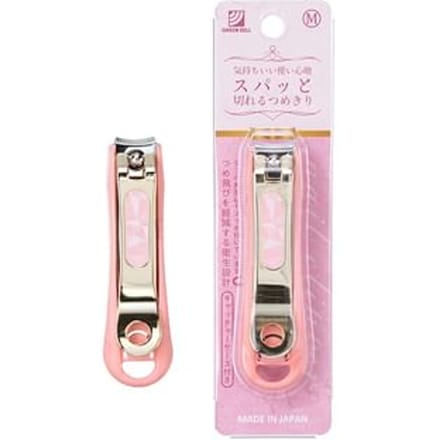 Green Bell - Pink Nail Clippers M 1 pc