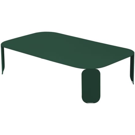 Fermob Bebop Tafel rechthoekig - 02 cedergroen - H 29 cm