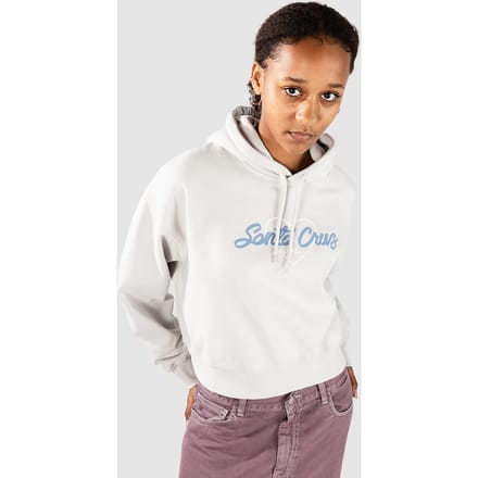 Santa Cruz Love Script Front Hoodie blauw