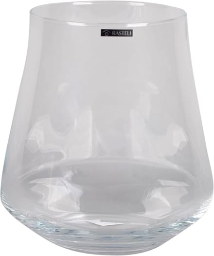 Rasteli Vaas-Bloemvaas Eleganza Glas D 25 cm H 27.5 cm