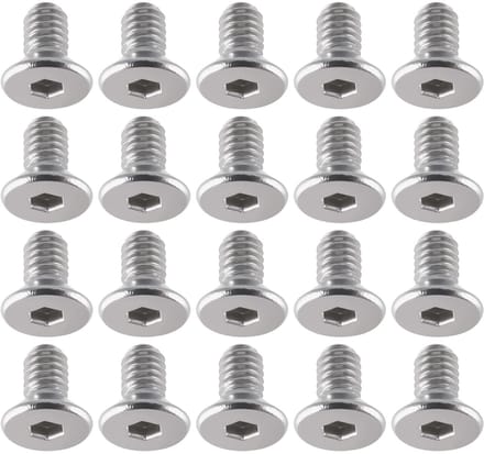Dailygoods - 20 Stuks M2.5x5mm Kniebrace Scharnier Schroeven