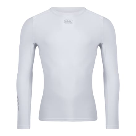 Canterbury Heren Thermoreg Top met lange mouwen (Wit)