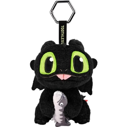 Echte Universal Studios Drakengetemmer Tandeloos Poppen Knuffel Vis Poppen Vasthoudend Schooltas Poppen Schattig Cadeau black