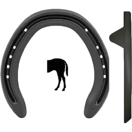 Fer à cheval achteropen met 2 pinnen Kerckhaert Kings Plate extra