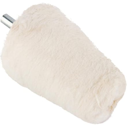Cône de Polissage en Mousse Tampons Automobiles Voiture Bateau Pour Roues Avec Perceuse Électrique white
