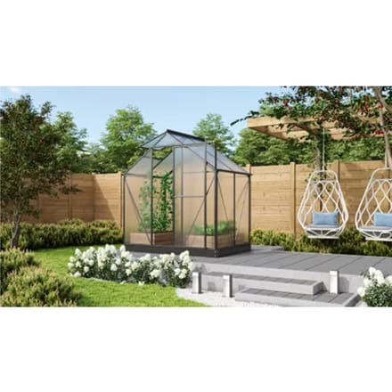 Vitavia Kweekkas Triton 2500 - Polycarbonaat 4mm - Zwart - 198x131x207cm
