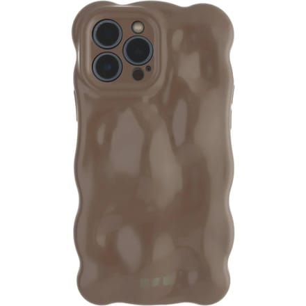 123watches hoesje Bubble - lichtbruin - Siliconen, TPU - iPhone 16 Plus