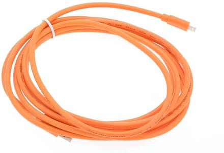Micro USB 3 m datakabel - Oranje