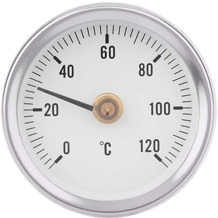 Dailygoody - Bimetalen Thermometer - 63mm - Waterdicht en Stofdicht