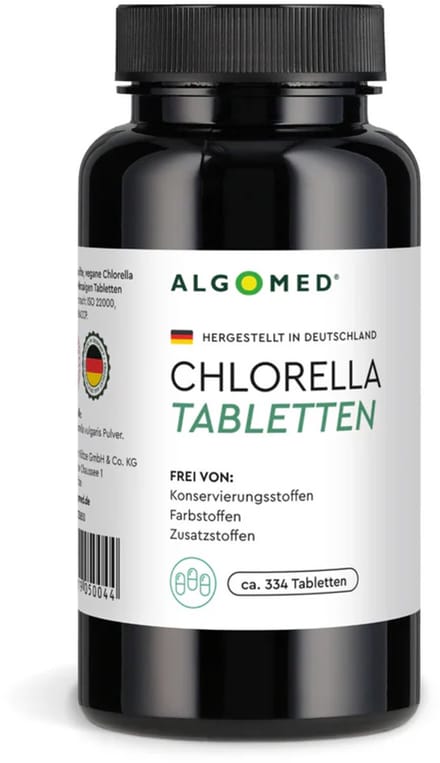 Alogomed Chlorella 100G (400 Tabletten A 250mg P/ST) - Laboratorium Kwaliteit uit Duitsland