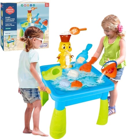 Woopie watertafel zandbak 2 in 1 voor kindertuinspeelgoed - UNI