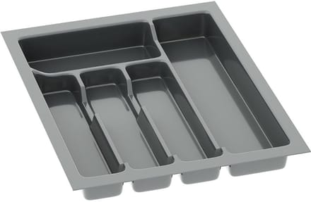 MRKK® Bestekbak 43 Diep - Lade Organizer - Besteklade - Antraciet