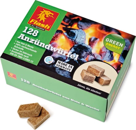 Boomex aanmaakblokjes hout en was