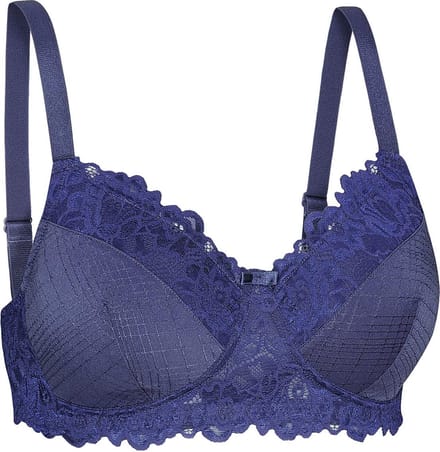 Naturana - Prothese bh met kant - 5806 - Navy - 90D
