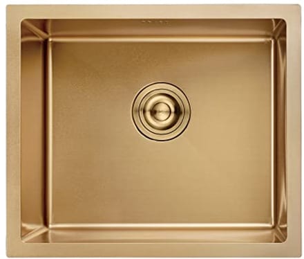 RVS Onderbouw Spoelbak 50 x 43 cm met Afvoersysteem