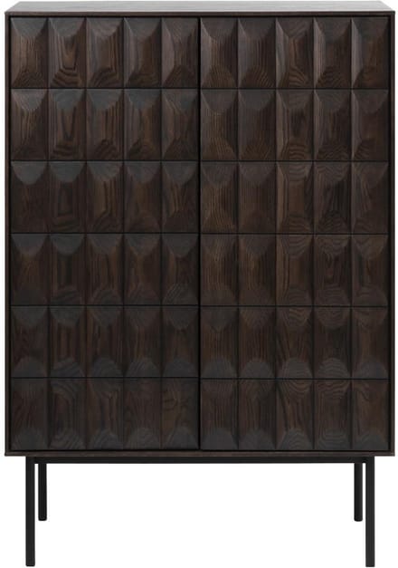 Nordic Home - Magnus eiken drankkast - 90 cm - espresso