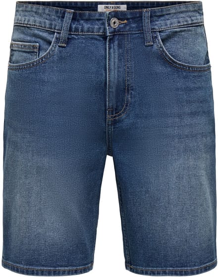 ONLY & SONS Denim shorts ONSWEFT Mid rise Regular fit Shorts