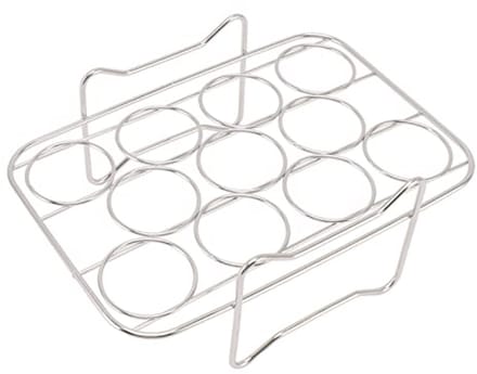 Multifunctioneel Eierstoomrek van Roestvrij Staal voor Snel Koken van Eieren