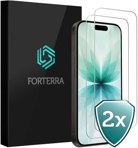 Screenprotector 2 Stuks - Geschikt voor Apple iPhone 17 - Volledige Dekking - Beschermglas - Gehard Glas - Tempered Glass - Screen Protector