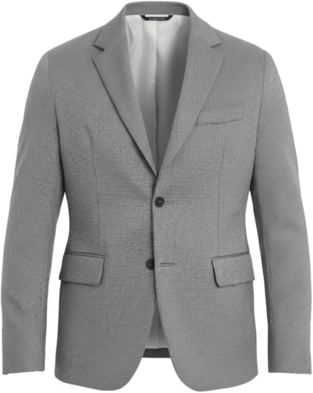 OMBRE Blazer - Regular Fit - Lange Mouw - Knopen Grijs S