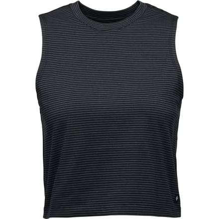 Gestreepte tanktop voor dames Black Diamond