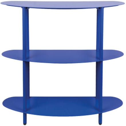 Leitmotiv - Wandkast Cool Retro - Blauw - 90x28x82 cm