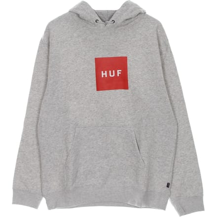 Essentials Box Logo herenhoodie P/o hoodie atletisch gemeleerd