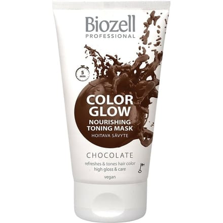 Biozell Color Glow Nourishing Toning Mask Chocolate 150 ml