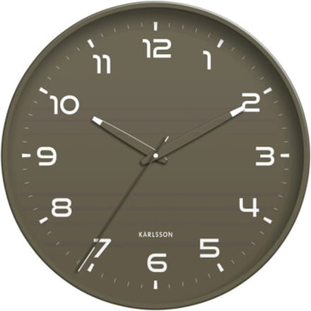 Karlsson wandklok orgullo army green- Ø40cm