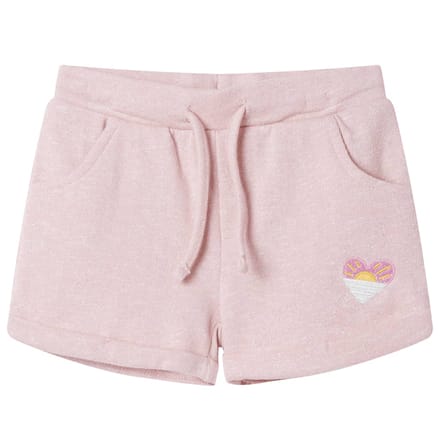 vidaXL Kindershorts met trekkoord 116 gemengd lichtroze