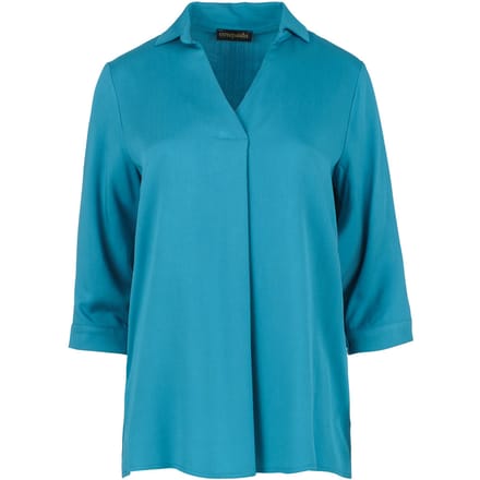 Turquoise V Hals Top