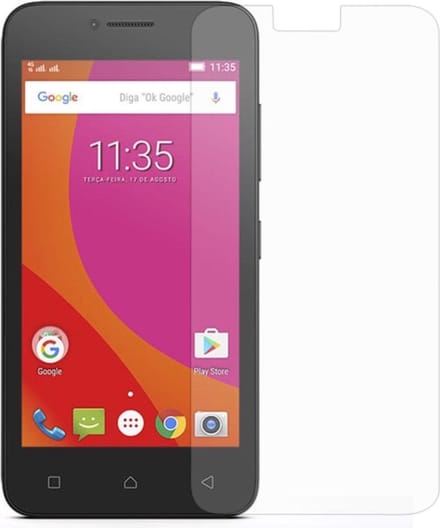Shop4 - Lenovo B Glazen Screenprotector -  Gehard Glas Transparant