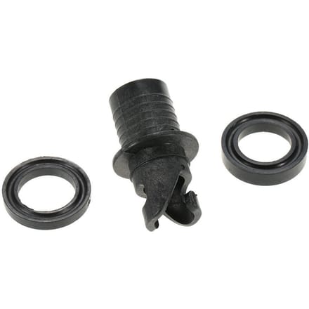 Slangadapter Connector HR Ventielen Kajak Opblaasboot Vlot Voetpomp Elektrische Pomp black