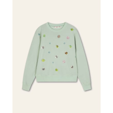 Oilily Hilde Sweater- maatM Smoke Groen