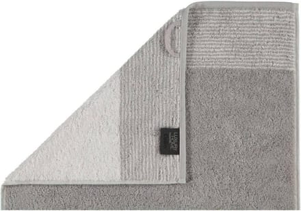 Cawo Two-Tone Gastendoekje - Platina 30x50