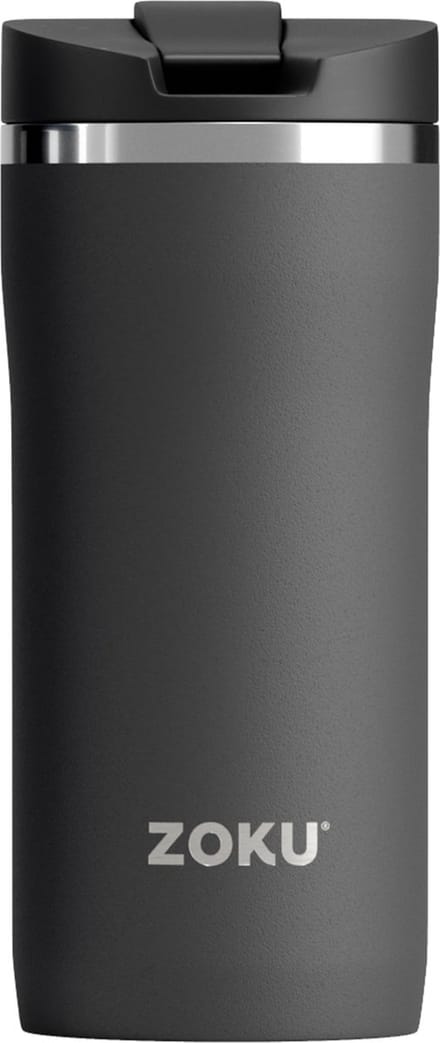 Thermosbeker, 355 ML, RVS/Polypropyleen, BPA vrij, Zwart- Zoku