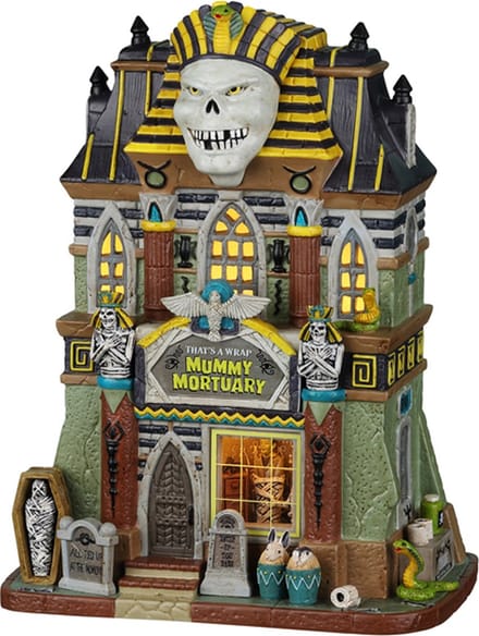 Lemax - That's A Wrap Mummy Mortuary - Kersthuisjes & Kerstdorpen