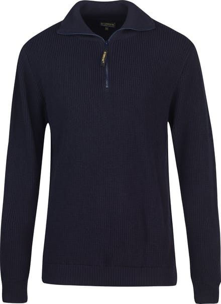 STØRVIK Perth Schipperstrui Heren - Acryl - Grof Gebreid - Maat M - Donkerblauw