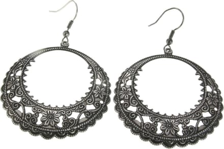 Behave - Oorhangers vintage barok design - elegante statement sieraden