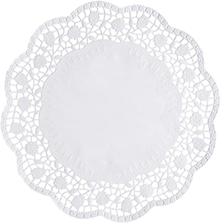 250 Taartranden rond Ø 32 cm wit