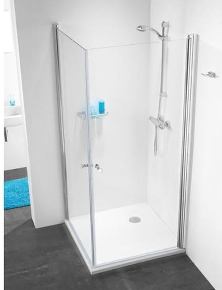 Sealskin Douchecabine 105 - Vierkant - 90x90x193cm - Chroom/zilver Hoogglans