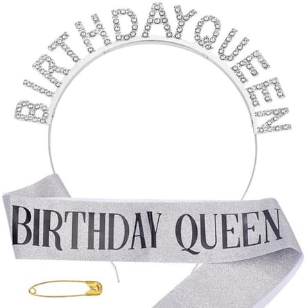 Dailygoods- Hoofdband Bling Strass Design - Verjaardag Hoofdband