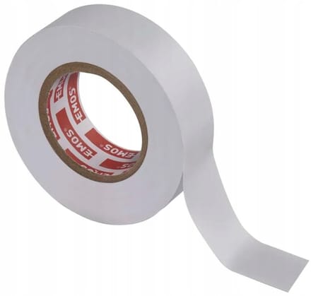 PVC Isolatietape 19mm x 20m Wit - Professioneel
